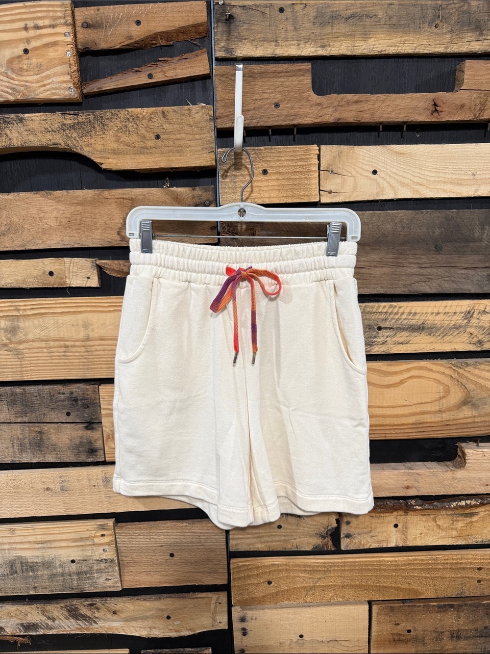 Madewell Cream Cotton Sweat Shorts Size XXS